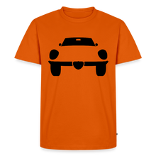 Laden Sie das Bild in den Galerie-Viewer, CLASSIC CAR SHIRT: SPIDER (black) - Orange 