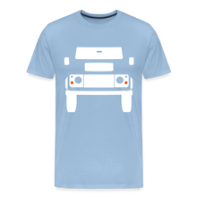 Laden Sie das Bild in den Galerie-Viewer, CLASSIC CAR SHIRT: BRITISH OFFROAD NEW (white) - Sky