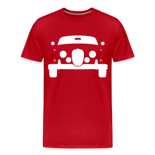 Laden Sie das Bild in den Galerie-Viewer, CLASSIC CAR SHIRT: MK2 (white) - Rot