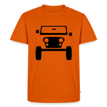 Laden Sie das Bild in den Galerie-Viewer, CLASSIC CAR SHIRT: CJ (black) - Orange 