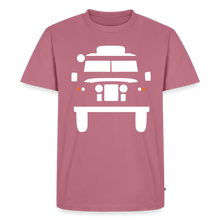 Laden Sie das Bild in den Galerie-Viewer, CLASSIC CAR SHIRT: BRITISH OFFROAD (white) - Mauve