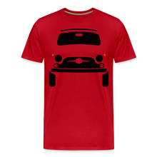 Laden Sie das Bild in den Galerie-Viewer, CLASSIC CAR SHIRT: KNUTSCHKUGEL (black) - Rot