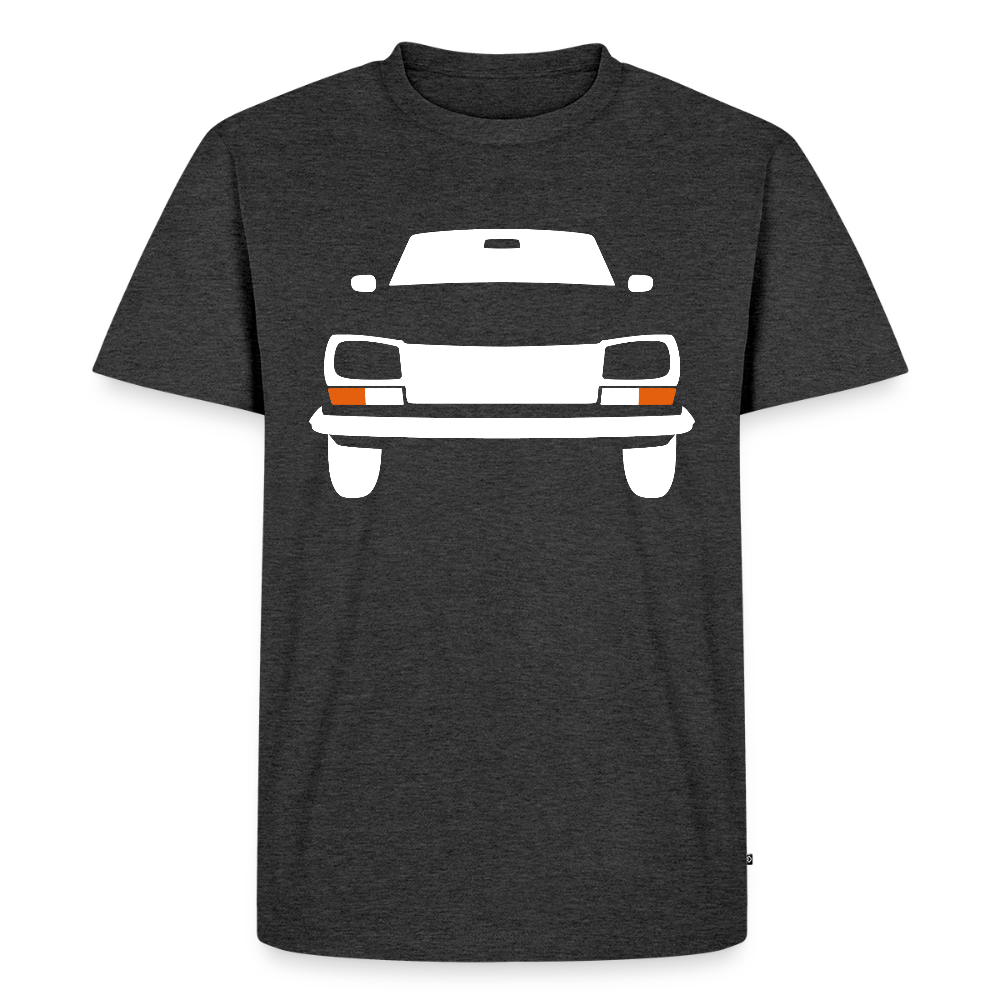 CLASSIC CAR SHIRT: 304 (white) - Anthrazit meliert