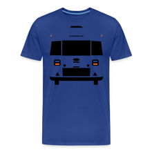 Laden Sie das Bild in den Galerie-Viewer, CLASSIC CAR SHIRT: AIR (black) - Königsblau