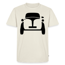 Laden Sie das Bild in den Galerie-Viewer, CLASSIC CAR SHIRT: iSETTA (black) - Naturweiß
