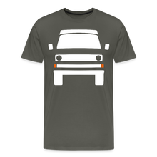 Laden Sie das Bild in den Galerie-Viewer, CLASSIC CAR SHIRT: DREI (white) - Asphalt