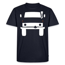 Laden Sie das Bild in den Galerie-Viewer, CLASSIC CAR SHIRT: MOG (white) - Navy