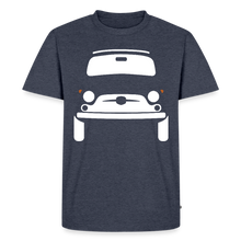 Laden Sie das Bild in den Galerie-Viewer, CLASSIC CAR SHIRT: KNUTSCHKUGEL (white) - Jeansblau 