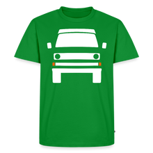 Laden Sie das Bild in den Galerie-Viewer, CLASSIC CAR SHIRT: DREI (white) - Grün