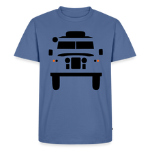 Laden Sie das Bild in den Galerie-Viewer, CLASSIC CAR SHIRT: BRITISH OFFROAD (black) - Taubenblau