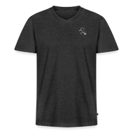 BRECHTEN (MEN) V-SHIRT - Anthrazit meliert