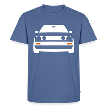 Laden Sie das Bild in den Galerie-Viewer, CLASSIC CAR SHIRT: ZWO (white) - Taubenblau