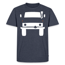 Laden Sie das Bild in den Galerie-Viewer, CLASSIC CAR SHIRT: MOG (white) - Jeansblau 