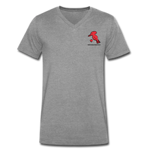 Laden Sie das Bild in den Galerie-Viewer, BRECHTEN (MEN) V-SHIRT - Dunkelgrau meliert