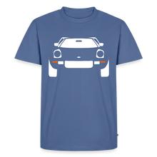 Laden Sie das Bild in den Galerie-Viewer, CLASSIC CAR SHIRT: STRATOS (white) - Taubenblau