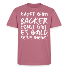 Laden Sie das Bild in den Galerie-Viewer, MEME SHIRT: KAUFT BEIM BÄCKER (white) - Mauve