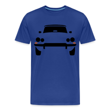 Laden Sie das Bild in den Galerie-Viewer, CLASSIC CAR SHIRT: DÉESSE (black) - Königsblau