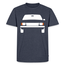 Laden Sie das Bild in den Galerie-Viewer, CLASSIC CAR SHIRT: ASCO B (white) - Jeansblau 