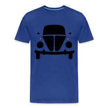 Laden Sie das Bild in den Galerie-Viewer, CLASSIC CAR SHIRT: KUGEL (black) - Königsblau