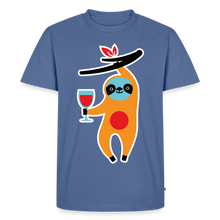 Laden Sie das Bild in den Galerie-Viewer, WINE SHIRT: FAULTIER - Taubenblau