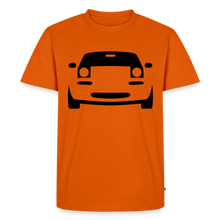 Laden Sie das Bild in den Galerie-Viewer, CLASSIC CAR SHIRT: MIATA (black) - Orange 