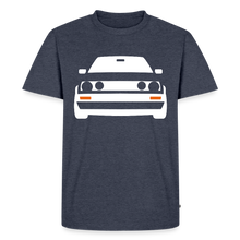 Laden Sie das Bild in den Galerie-Viewer, CLASSIC CAR SHIRT: ZWO (white) - Jeansblau 