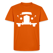 Laden Sie das Bild in den Galerie-Viewer, CLASSIC CAR SHIRT: CLOUD (white) - Orange 
