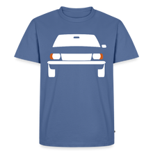Laden Sie das Bild in den Galerie-Viewer, CLASSIC CAR SHIRT: ASCO B (white) - Taubenblau