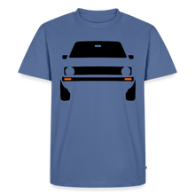 Laden Sie das Bild in den Galerie-Viewer, CLASSIC CAR SHIRT: GEHTEHIH (black) - Taubenblau