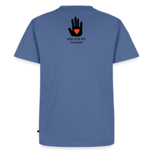 Laden Sie das Bild in den Galerie-Viewer, CLASSIC CAR SHIRT: GeTeVau (black) - Taubenblau