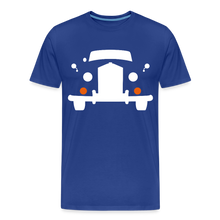 Laden Sie das Bild in den Galerie-Viewer, CLASSIC CAR SHIRT: CLOUD (white) - Königsblau