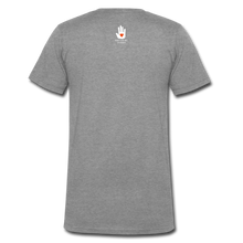 Laden Sie das Bild in den Galerie-Viewer, BRECHTEN (MEN) V-SHIRT - Dunkelgrau meliert