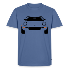 Laden Sie das Bild in den Galerie-Viewer, CLASSIC CAR SHIRT: STRATOS (black) - Taubenblau