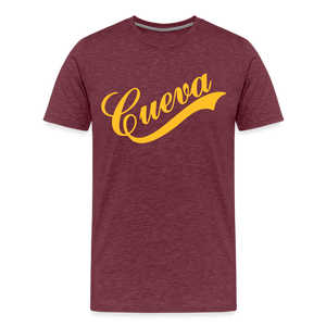 CUEVA LOGO SOLO SHIRT - Bordeauxrot meliert