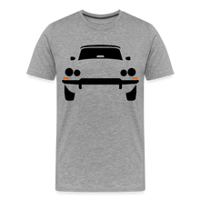 Laden Sie das Bild in den Galerie-Viewer, CLASSIC CAR SHIRT: DÉESSE (black) - Grau meliert