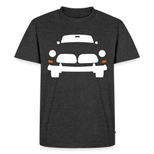 Laden Sie das Bild in den Galerie-Viewer, CLASSIC CAR SHIRT: AMAZON (white) - Anthrazit meliert