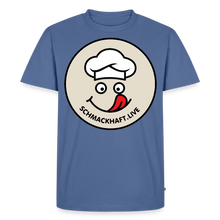 Laden Sie das Bild in den Galerie-Viewer, Shirt SCHMACKHAFT - Taubenblau