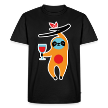 Laden Sie das Bild in den Galerie-Viewer, WINE SHIRT: FAULTIER - Schwarz