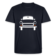 Laden Sie das Bild in den Galerie-Viewer, CLASSIC CAR SHIRT: TRABBI (white) - Navy