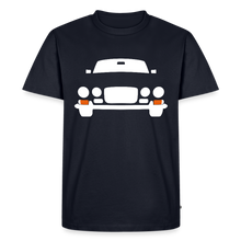 Laden Sie das Bild in den Galerie-Viewer, CLASSIC CAR SHIRT: X J (white) - Navy