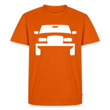 Laden Sie das Bild in den Galerie-Viewer, CLASSIC CAR SHIRT: 123 (white) - Orange 