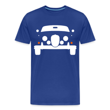 Laden Sie das Bild in den Galerie-Viewer, CLASSIC CAR SHIRT: MK2 (white) - Königsblau