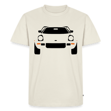 Laden Sie das Bild in den Galerie-Viewer, CLASSIC CAR SHIRT: STRATOS (black) - Naturweiß