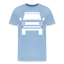 Laden Sie das Bild in den Galerie-Viewer, CLASSIC CAR SHIRT: DREI (white) - Sky