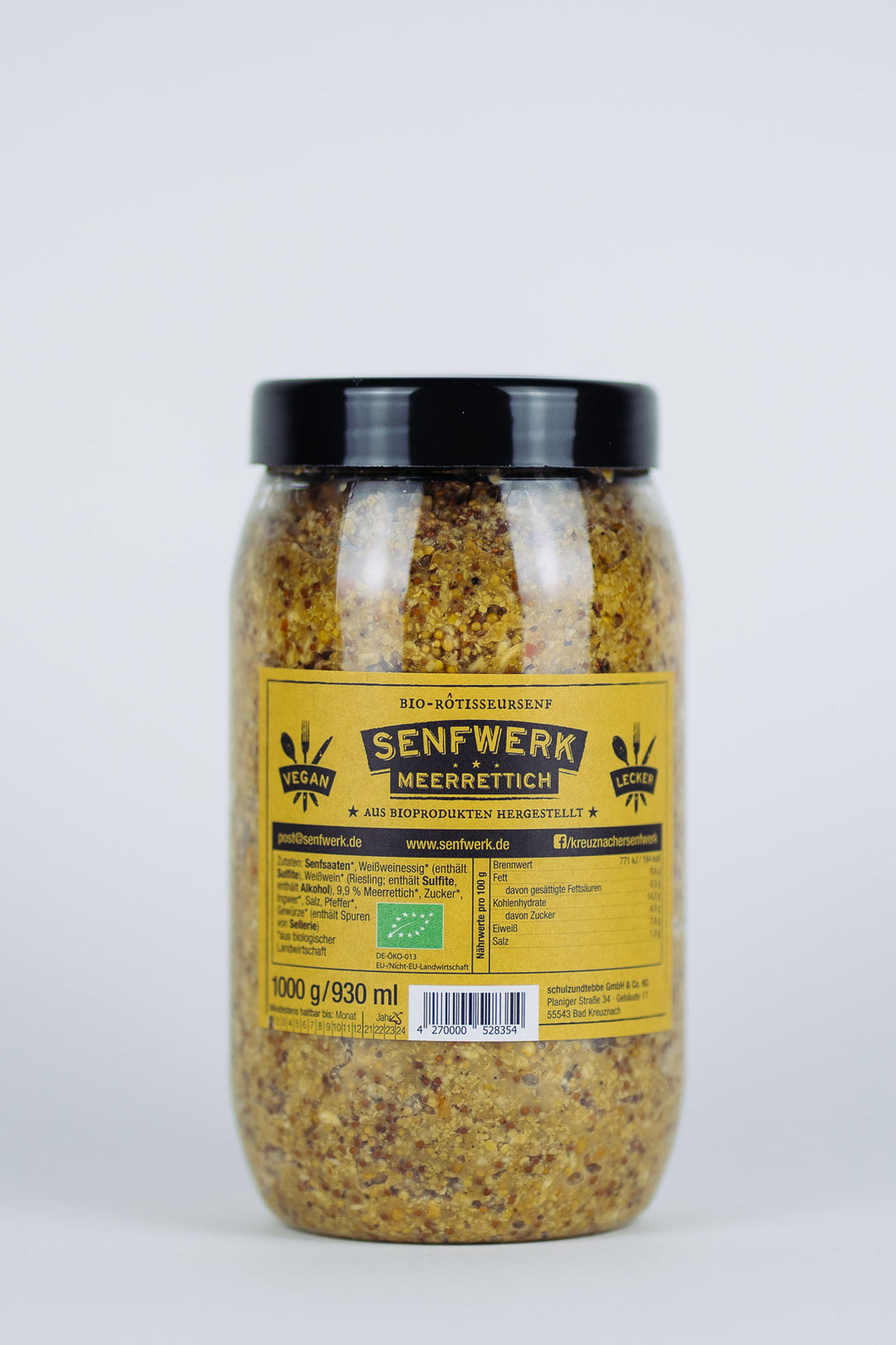 BIO-Rôtisseursenf - Meerrettich • 1kg