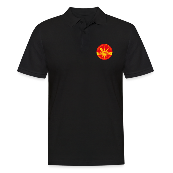 SENFWERK - POLOSHIRT - CHILI - Schwarz