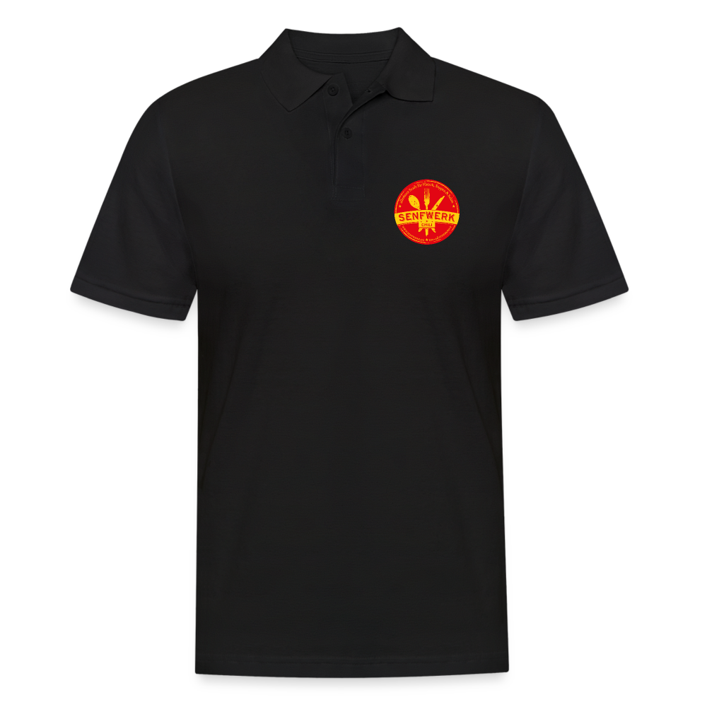 SENFWERK - POLOSHIRT - CHILI - Schwarz