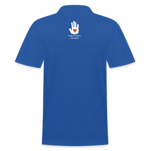SENFWERK - POLOSHIRT - MANGO - Royalblau