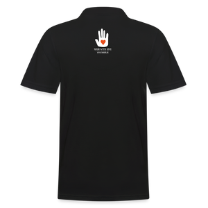 SENFWERK - POLOSHIRT - MANGO - Schwarz