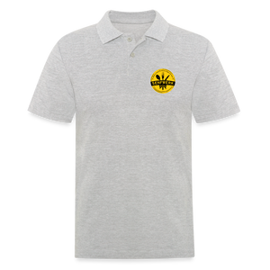 SENFWERK - POLOSHIRT - MANGO - Grau meliert